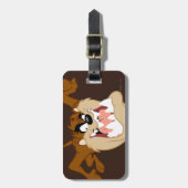 TAZ™悪のニヤニヤ ラゲッジタグ (正面縦)