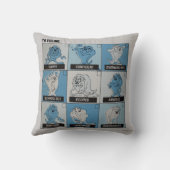 TAZ™感情チェックボックス クッション (裏面)