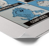 TAZ™感情チェックボックス ポスター (角)