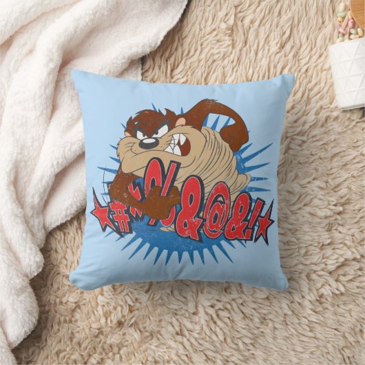 TAZ™ 検閲済み クッション (ブランケット)