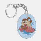 TAZ™検閲 キーホルダー (正面左)