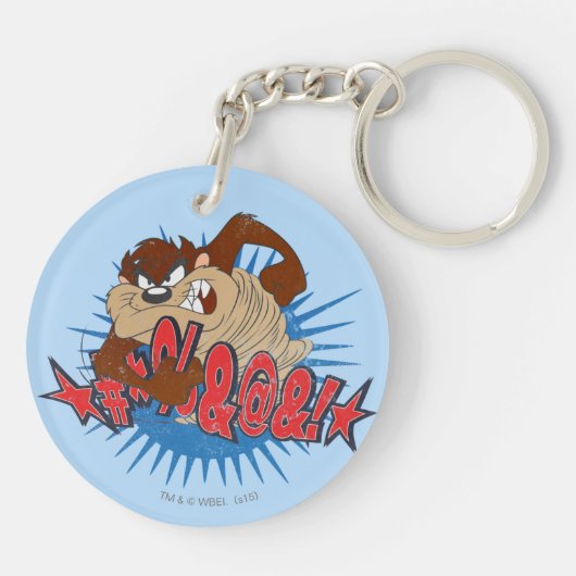 TAZ™検閲 キーホルダー (裏面)