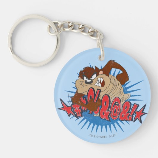 TAZ™検閲 キーホルダー (正面)