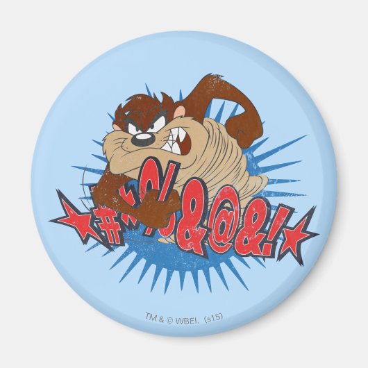 TAZ™検閲 マグネット (正面)