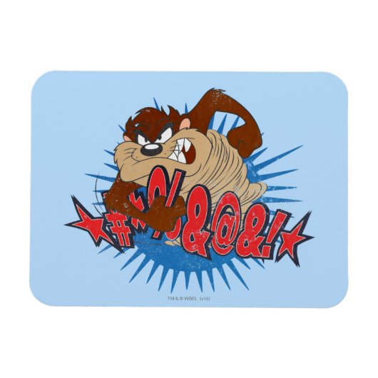 TAZ™検閲 マグネット (横)