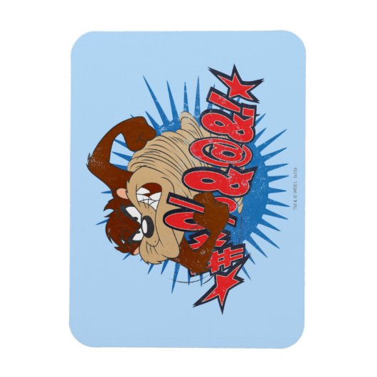 TAZ™検閲 マグネット (縦)