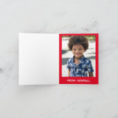 TAZ™ 渦を巻く竜巻 | バレンタインデー カード (内部)