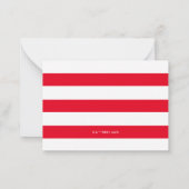 TAZ™ 渦を巻く竜巻 | バレンタインデー ノートカード (裏面)