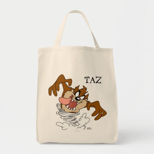 TAZ™渦巻き竜巻 トートバッグ (正面)