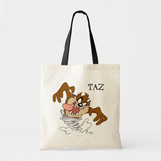 TAZ™渦巻き竜巻 トートバッグ (正面)