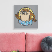 TAZ™特殊円グラフィック キャンバスプリント (インサイチュ (リビング))