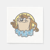 TAZ™特殊円グラフィック スタンダードカクテルナプキン (正面)