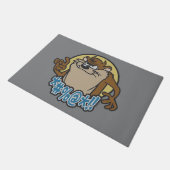 TAZ™特殊円グラフィック ドアマット (アングル)