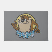 TAZ™特殊円グラフィック ドアマット (正面)