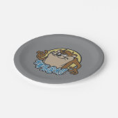 TAZ™特殊円グラフィック ペーパープレート (アングル)