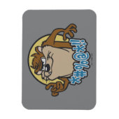 TAZ™特殊円グラフィック マグネット (縦)