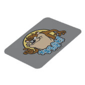 TAZ™特殊円グラフィック マグネット (左側)