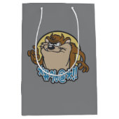 TAZ™特殊円グラフィック ミディアムペーパーバッグ (正面)