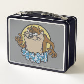 TAZ™特殊円グラフィック メタルランチボックス (裏面)