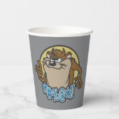 TAZ™特殊円グラフィック 紙コップ (裏面)