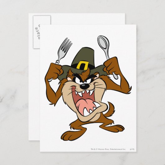 TAZ™空腹 ポストカード (正面/裏面)