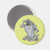 TAZ™考えるの芸術的デザイン マグネット (正面/裏面)