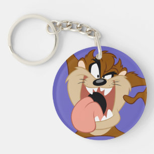 TAZ™ 舌を突き出す キーホルダー