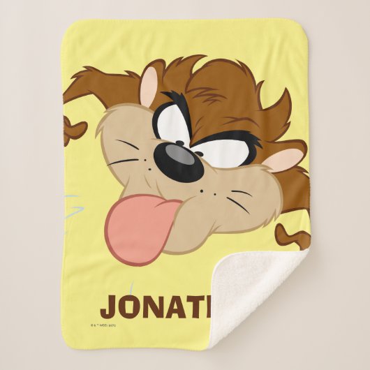 TAZ™舌アウト シェルパブランケット (正面)