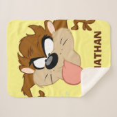 TAZ™舌アウト シェルパブランケット (正面(横))