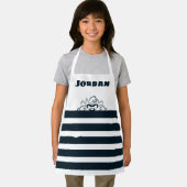 TAZ™隠れストライプ中 エプロン (インサイチュ)