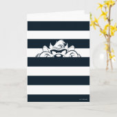 TAZ™隠れストライプ中 カード (黄色い花)