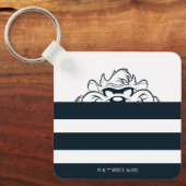 TAZ™隠れストライプ中 キーホルダー (正面)