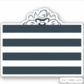TAZ™隠れストライプ中 シール (正面)
