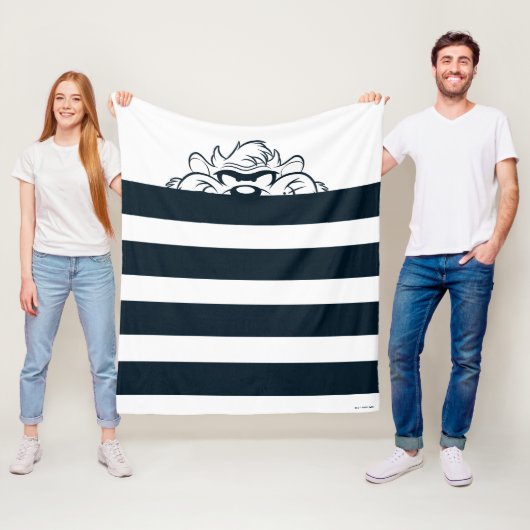 TAZ™隠れストライプ中 フリースブランケット (インサイチュ)