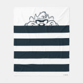 TAZ™隠れストライプ中 フリースブランケット (正面)