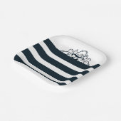 TAZ™隠れストライプ中 ペーパープレート (傾斜あり)