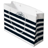 TAZ™隠れストライプ中 ラージペーパーバッグ (裏面アングル)