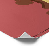 TAZ™ & BUGS BUNNY™ "空腹" ポスター (角)