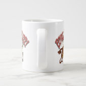 TAZ™ BUNNY™ 「私みたいに叫んでくれないか?」 ジャンボコーヒーマグカップ (裏面)