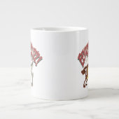 TAZ™ BUNNY™ 「私みたいに叫んでくれないか?」 ジャンボコーヒーマグカップ (正面)