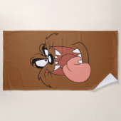 TAZ™ Crazy Smile ビーチタオル (正面)