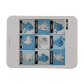 TAZ™ Emotionチェックボックス マグネット (横)