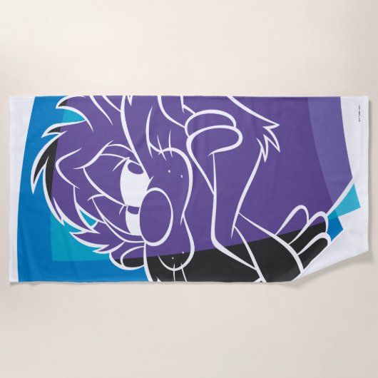 TAZ™ Expressive 21 ビーチタオル (正面)