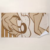 TAZ™ Expressive 31 ビーチタオル (正面)