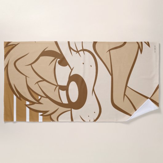 TAZ™ Expressive 31 ビーチタオル (正面)