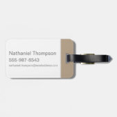 TAZ™ Outtaコントロール ラゲッジタグ (裏面横)