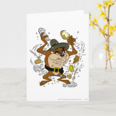 TAZ™ Plowding Down(TAZ™ Plowing Down) カード (黄色い花)