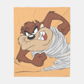 TAZ™ spinning fast フリースブランケット (正面)