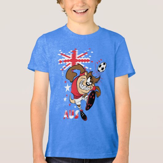 TAZ™ Team Australia Soccer Grahic トライブレンドＴシャツ (正面)