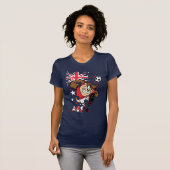 TAZ™ Team Australia Soccer Graphic Tシャツ (正面フル)